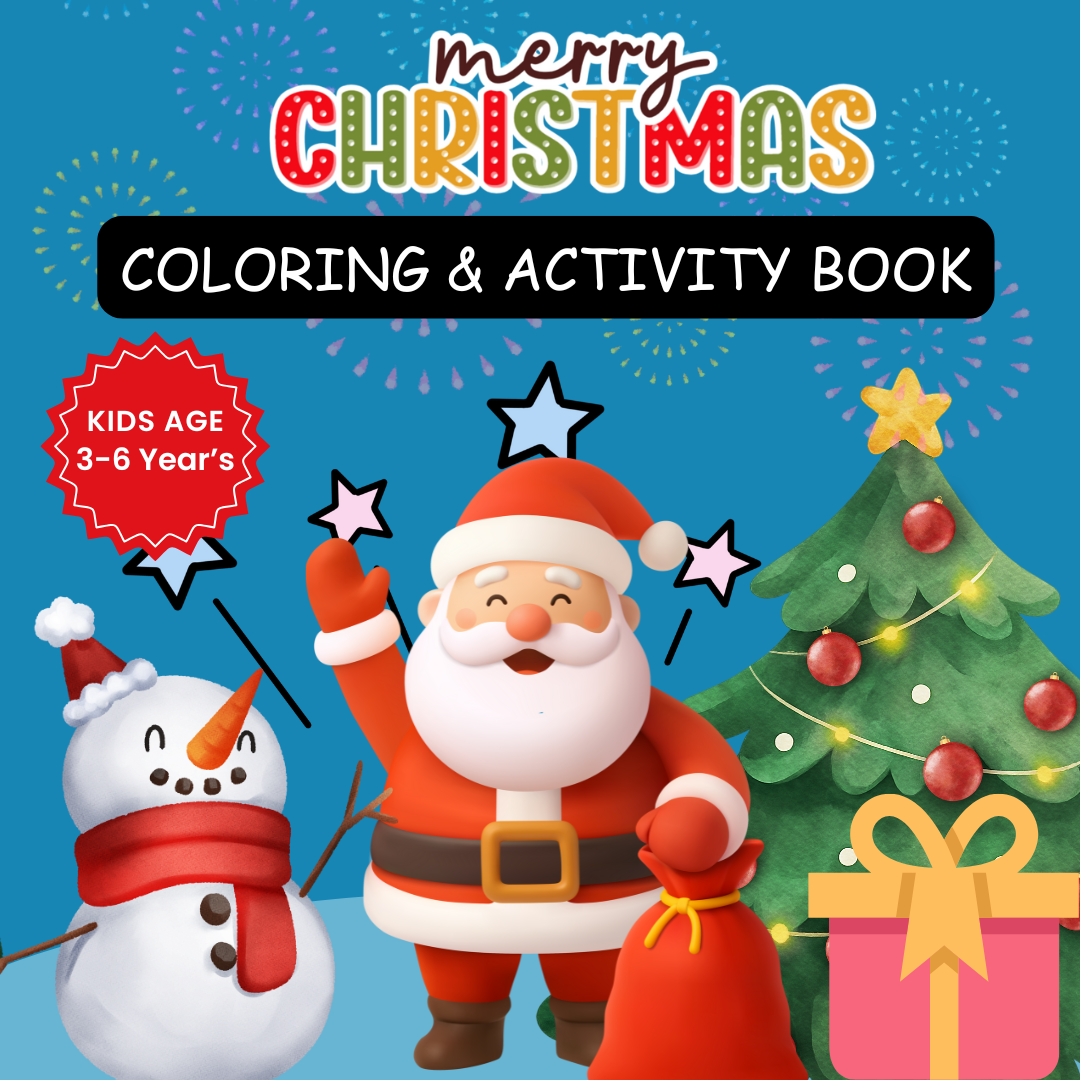 45 + Cute Christmas Coloring Pages