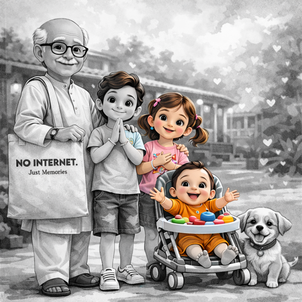 Mom’s Blessings Canvas Tote – Premium Emotional Gift Bag