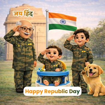 I Love My India – Republic Day Tracing & Coloring Book for Kids