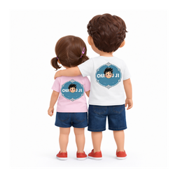 ChunnuJi Water Fun Elephant – Premium Kids Cotton Tee (1–6 Years)